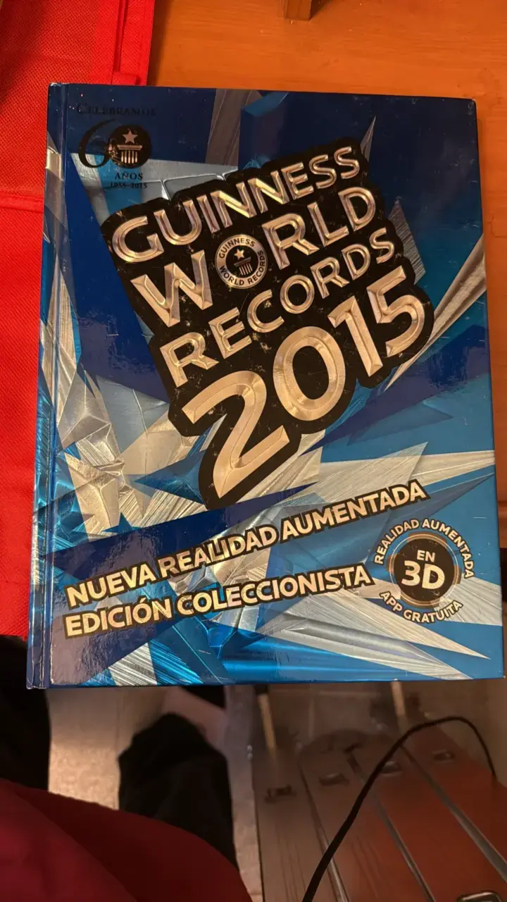 Libro Guinness World Records 2015 Edición Coleccionista - 1