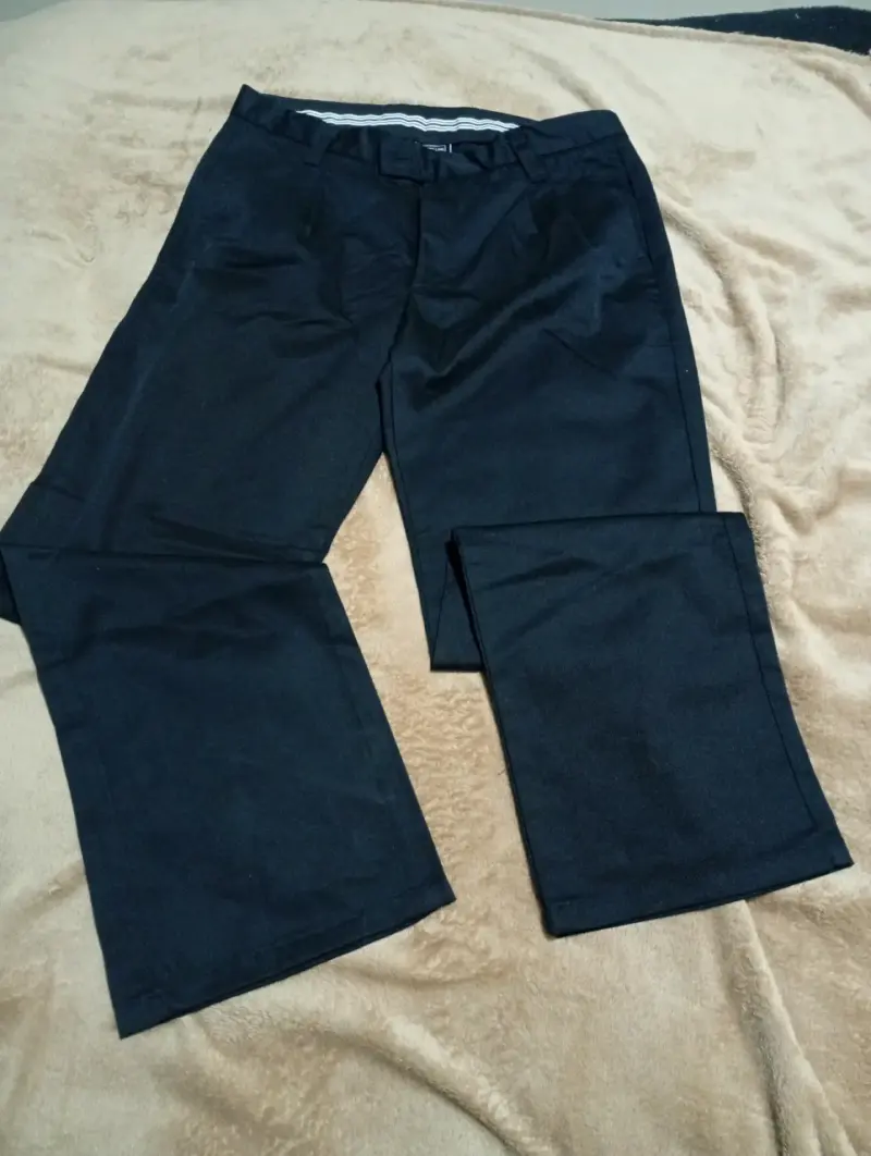 Pantalones de vestir negros para hombre - 2