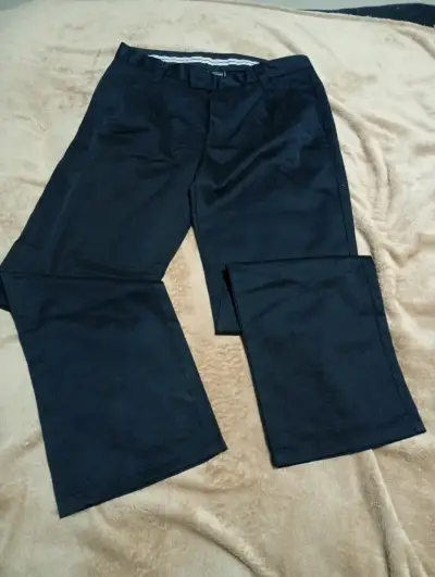 Pantalones de vestir negros para hombre - miniatura 2
