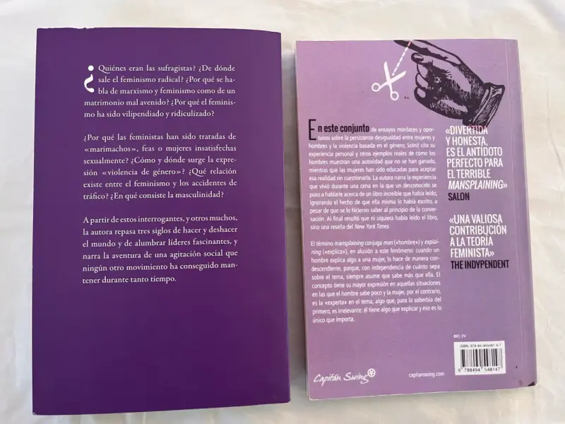 Pack de 2 libros sobre feminismo - 2
