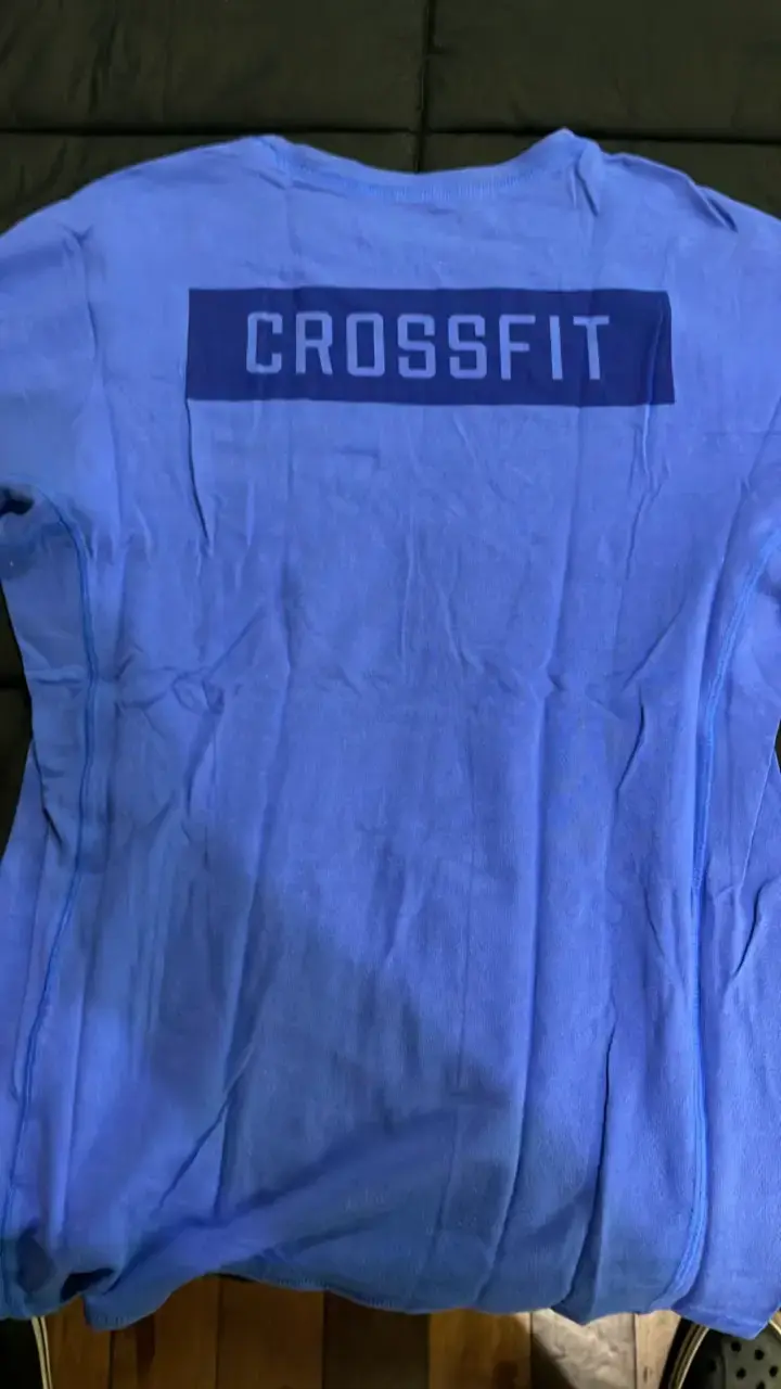 Polera Reebok CrossFit azul talla S - 5
