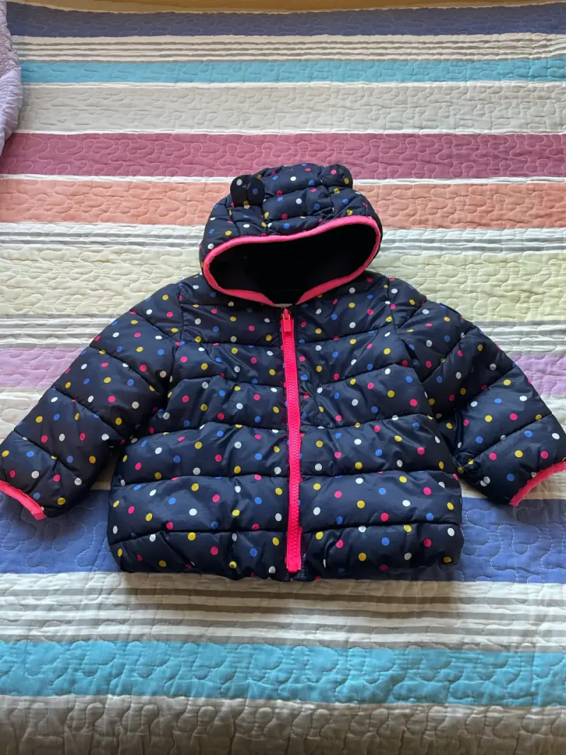 Chaqueta acolchada para bebé Baby Gap con lunares - 1