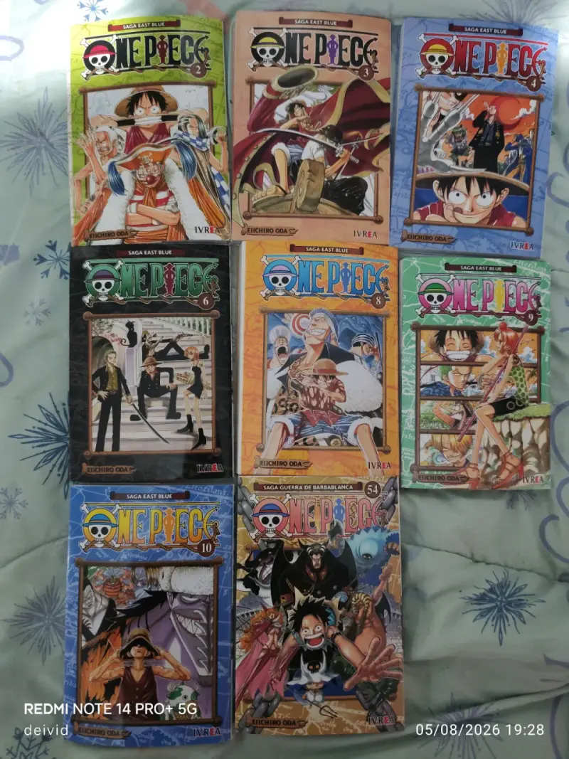 Colección de mangas One Piece de Eiichiro Oda