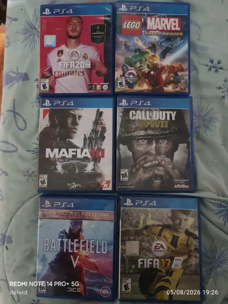 Consola PlayStation 4 con Juegos Incluidos - 4