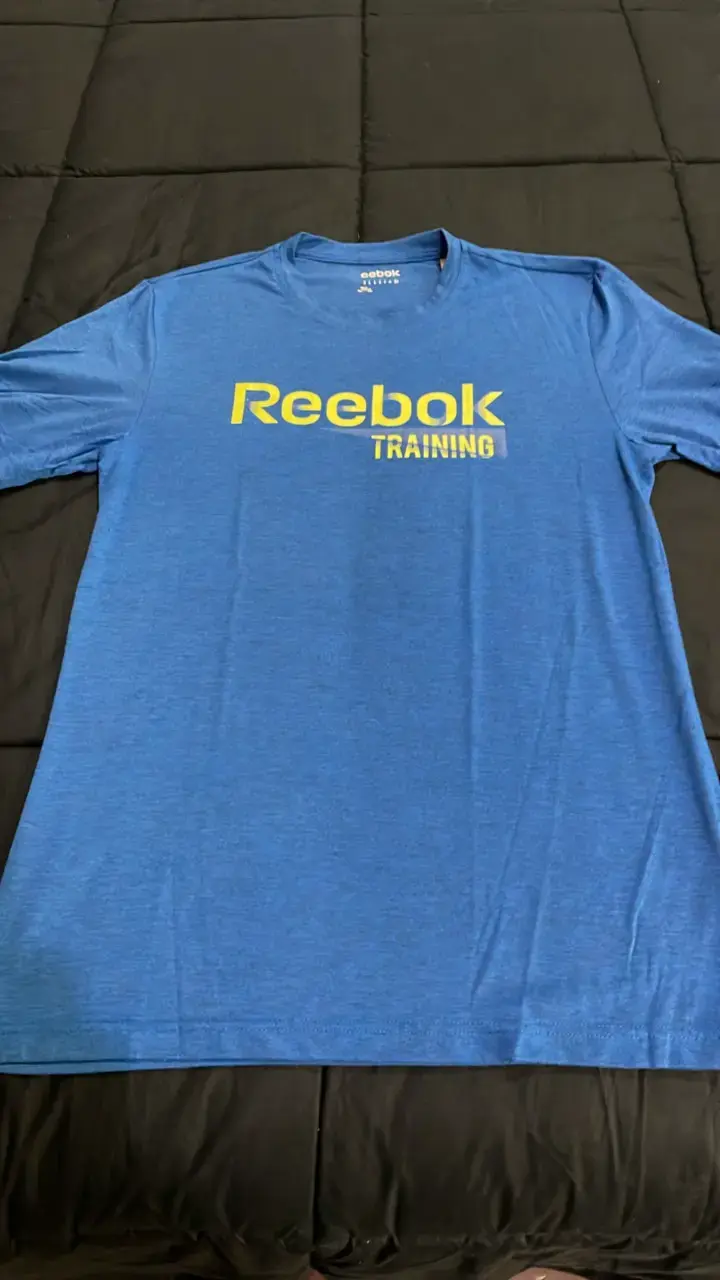 Polera Reebok Training Azul Hombre - 1