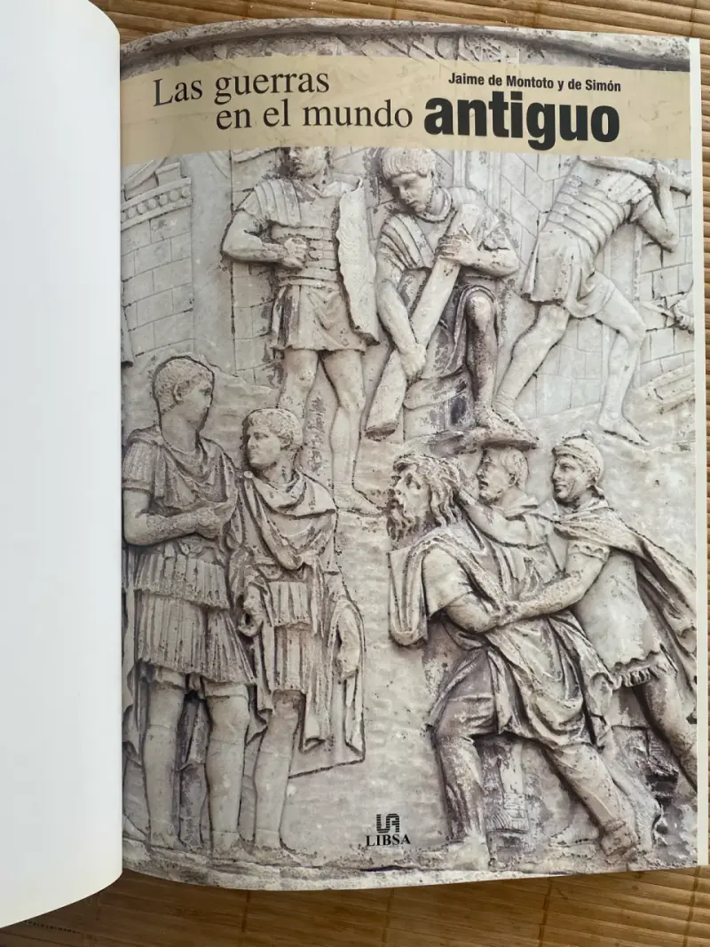 Libro 'Las Guerras en el Mundo Antiguo' de Jaime de Montoto - 2