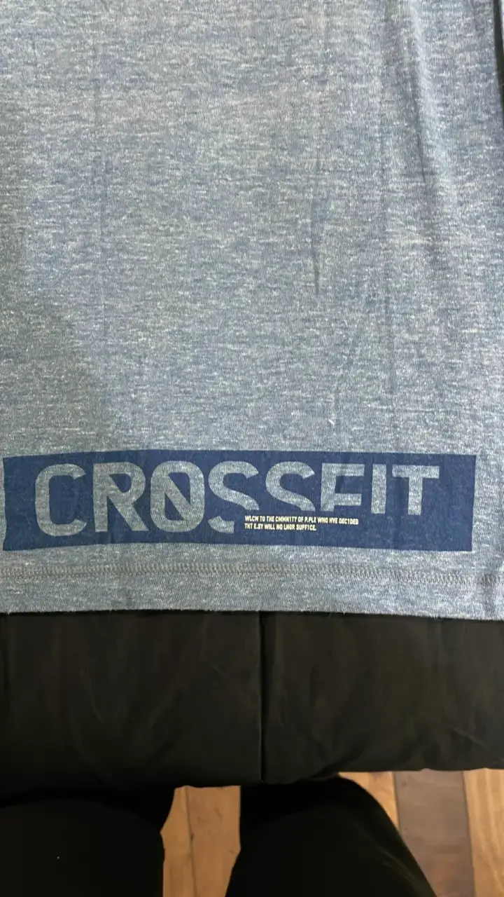 Polera Reebok CrossFit gris para hombre - 6