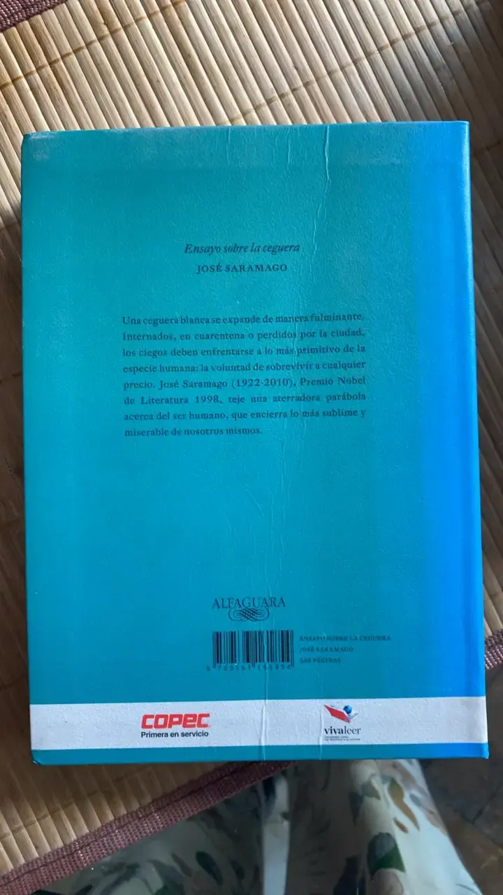 Libro Ensayo Sobre La Ceguera de José Saramago - 2