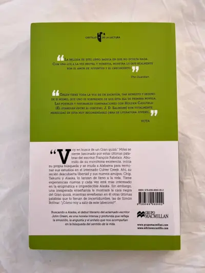 Libro 'Buscando a Alaska' de John Green - miniatura 2
