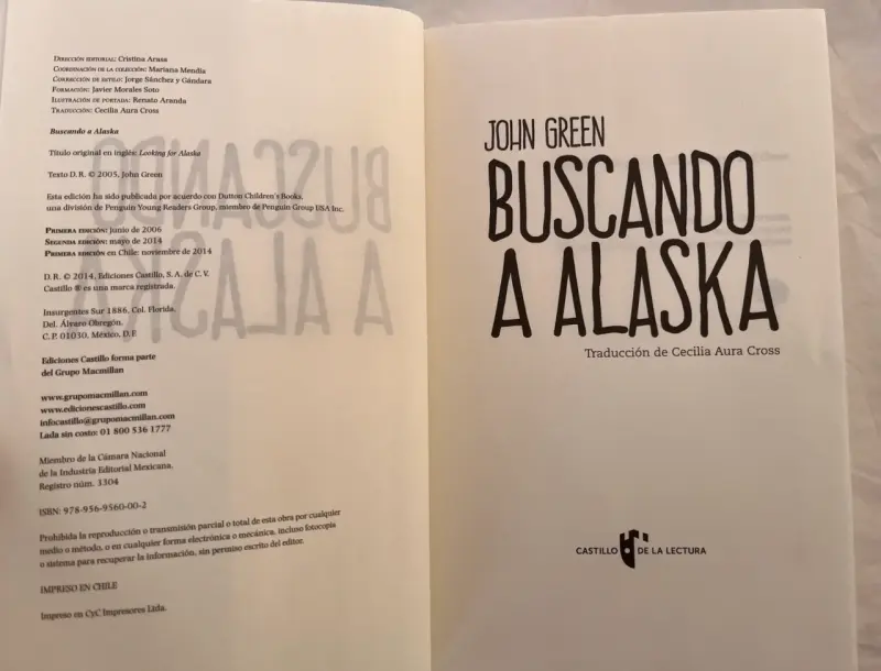 Libro 'Buscando a Alaska' de John Green - 6