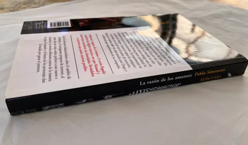 Libro 'La razón de los amantes' de Pablo Simonetti - 4