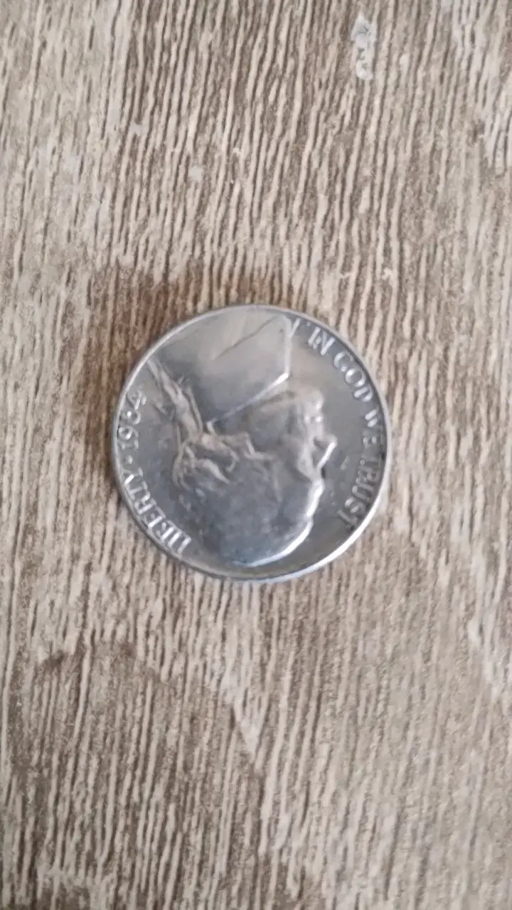 Moneda de cinco centavos de Estados Unidos 1964 - 3