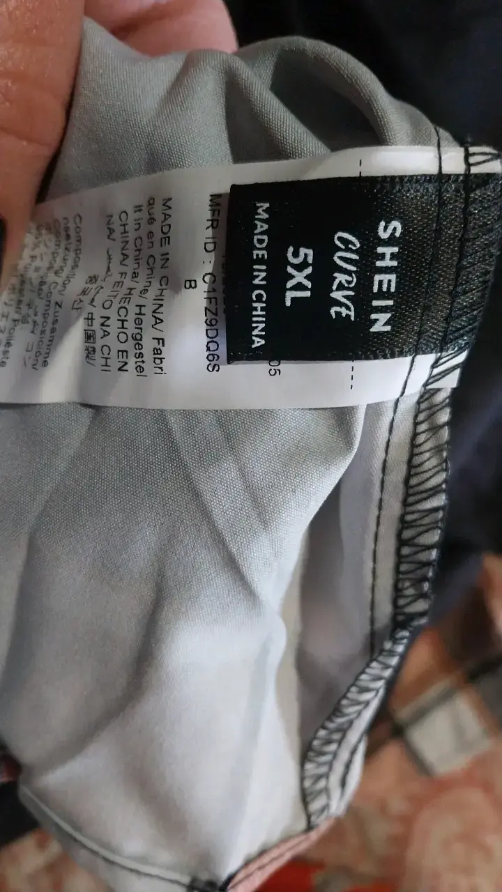 Blusa de cuadros Shein Curve 5XL - 2