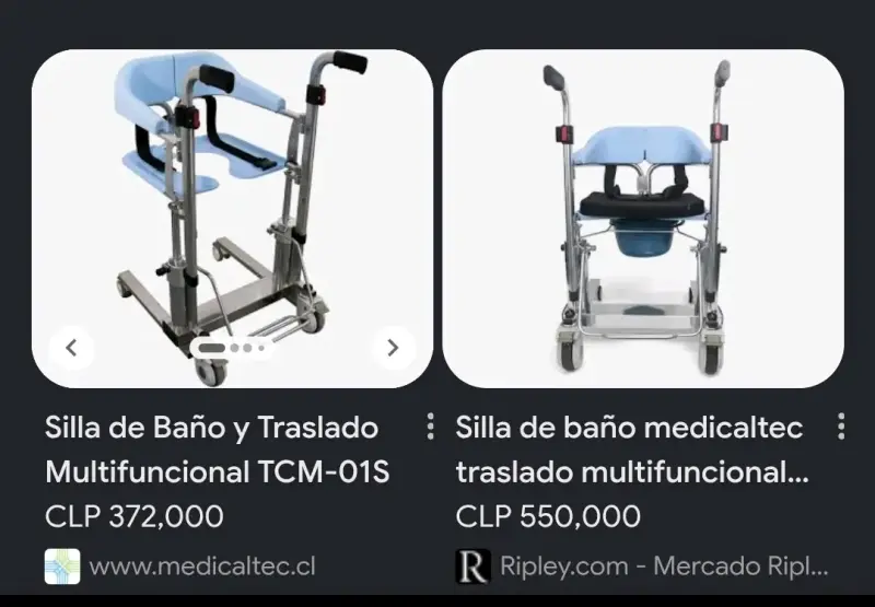 Silla de Transferencia para Pacientes JGO TCM-01S - 2