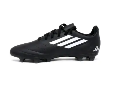 Botines de fútbol negros Adidas talla:40 seminueva - miniatura 1