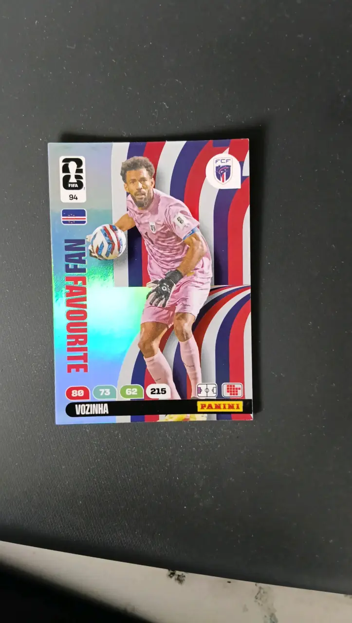 Tarjeta coleccionable Panini Vozinha - 1