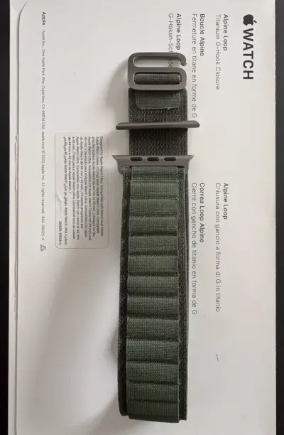 Correa Apple Watch Alpine Loop Verde - miniatura 3