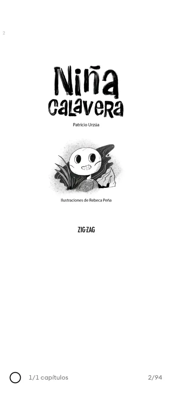 Libro Niña Calavera de Patricio Urzúa - 2