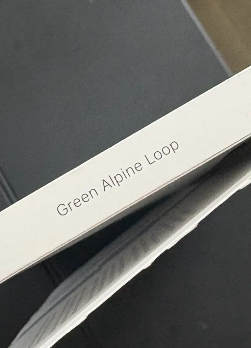 Correa Apple Watch Alpine Loop Verde - 5