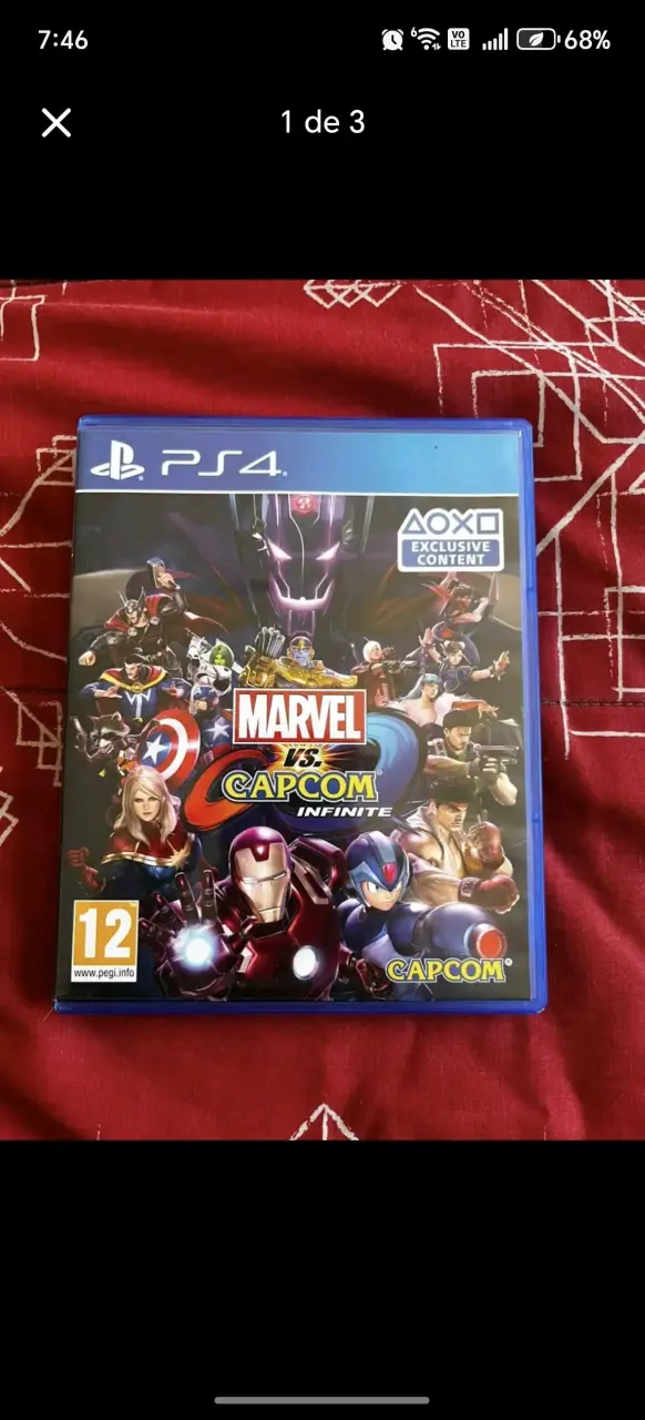 Juego PS4 Marvel vs Capcom Infinite