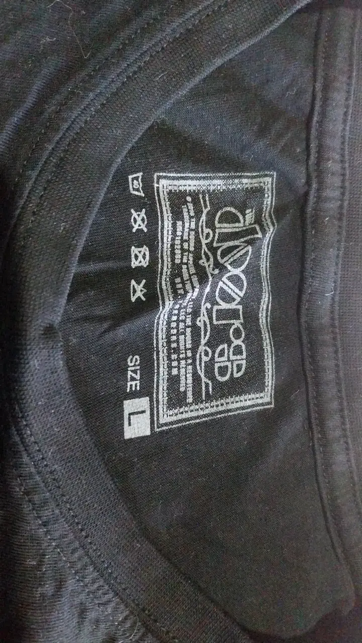 Polera negra con diseño vintage Riders On The Storm - 2
