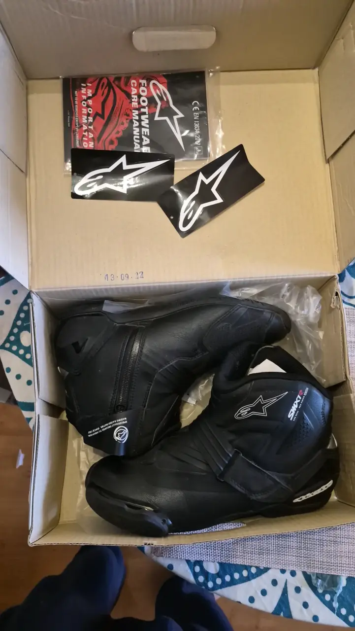 Botas de moto Alpinestars SMX-1 negras - 2