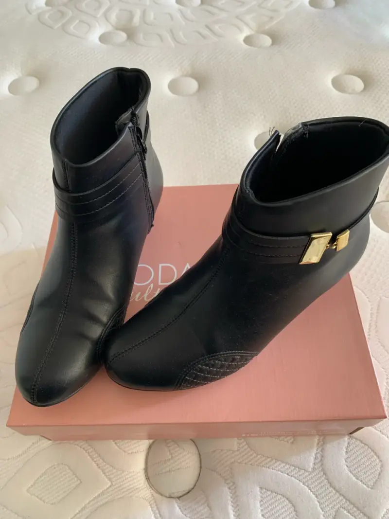 Botines negros Modare con tacón bajo - 5