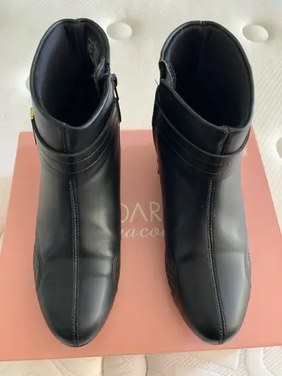 Botines negros Modare con tacón bajo - miniatura 6