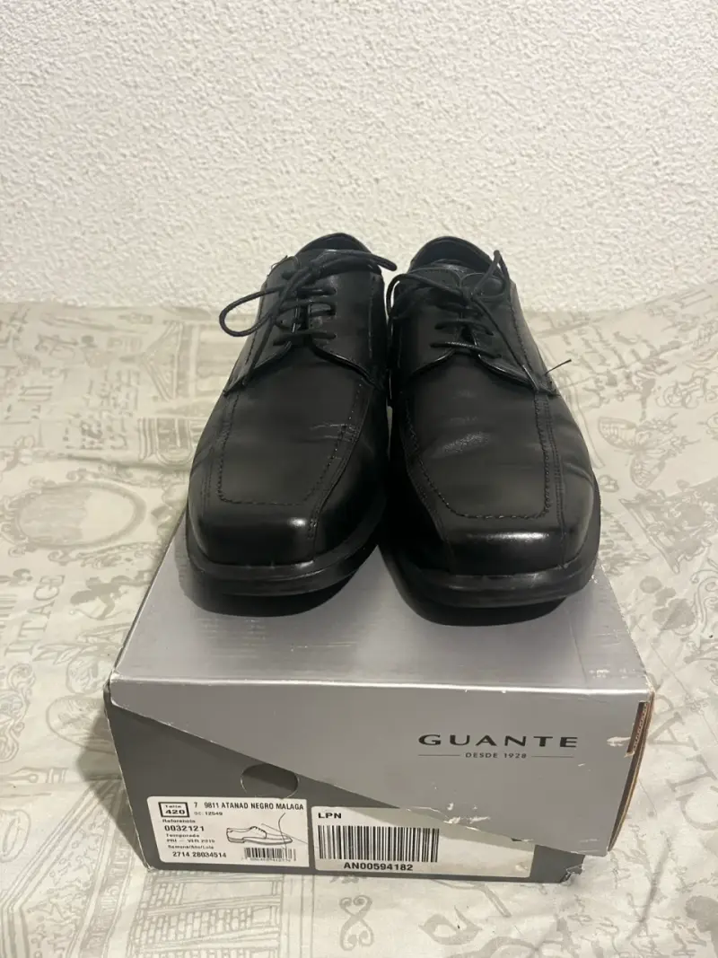 Zapatos de vestir negros Guante en buen estado - 1