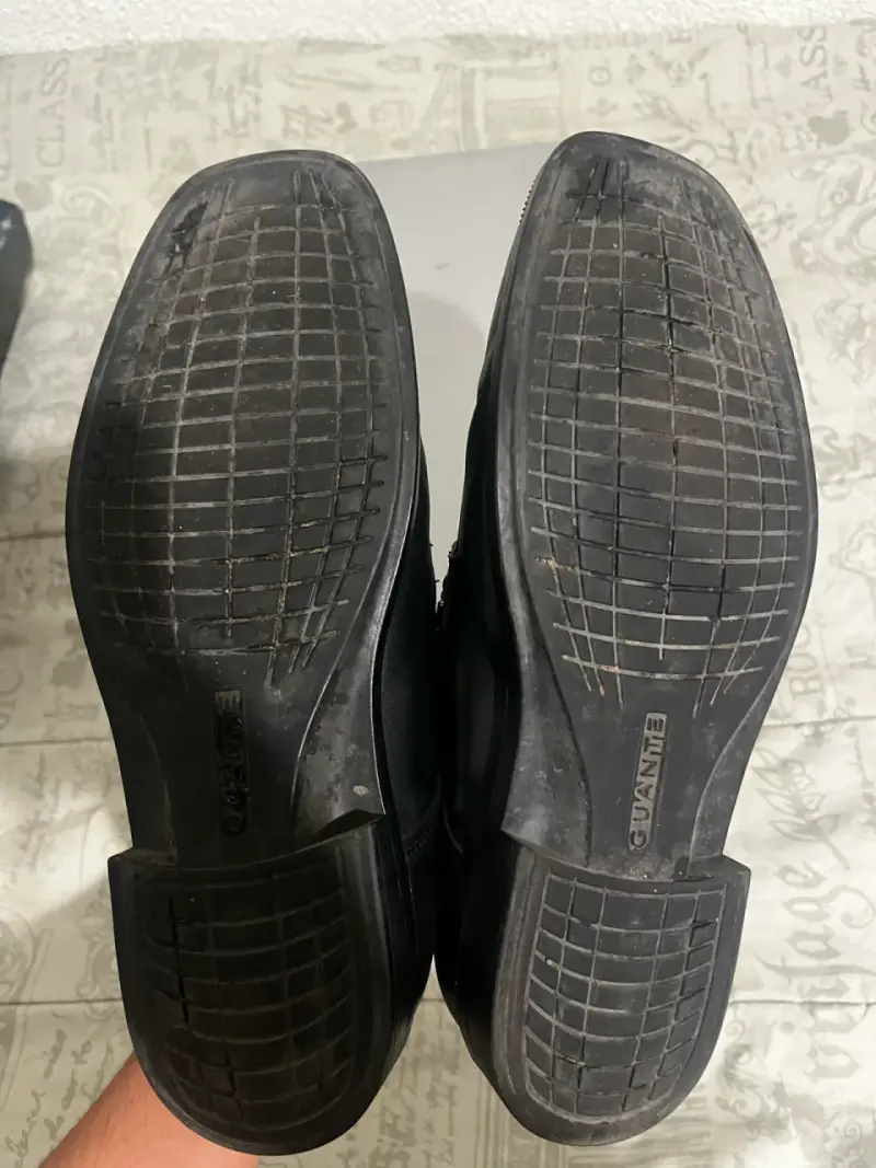 Zapatos de vestir negros Guante en buen estado - 4