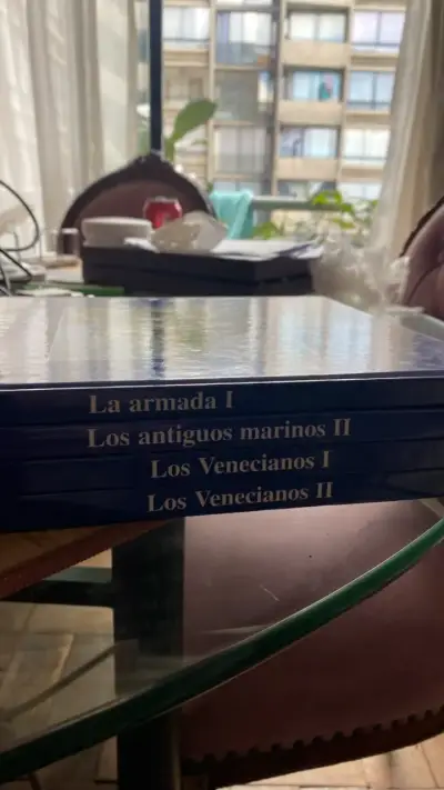 4 tomos libros La Aventura del Mar - miniatura 2