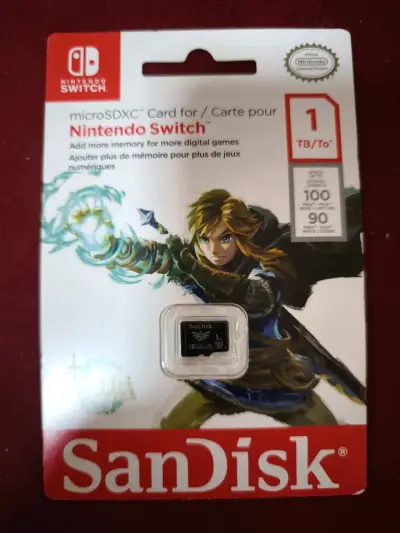 Tarjeta microSDXC 1TB SanDisk para Nintendo Switch - miniatura 1