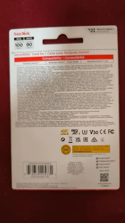 Tarjeta microSDXC 1TB SanDisk para Nintendo Switch - miniatura 2