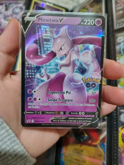 Tarjetas Pokémon Mewtwo V y VSTAR - miniatura 5