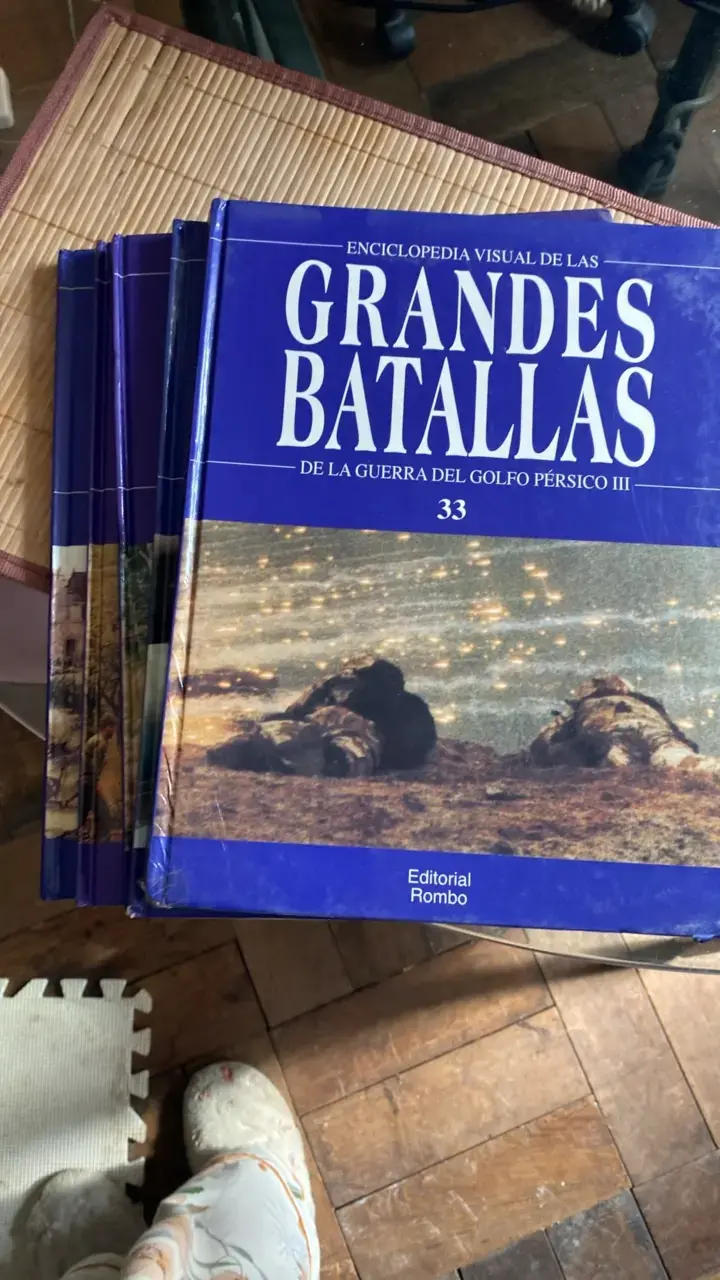 5 tomos de Grandes Batallas Editorial Romb - 1