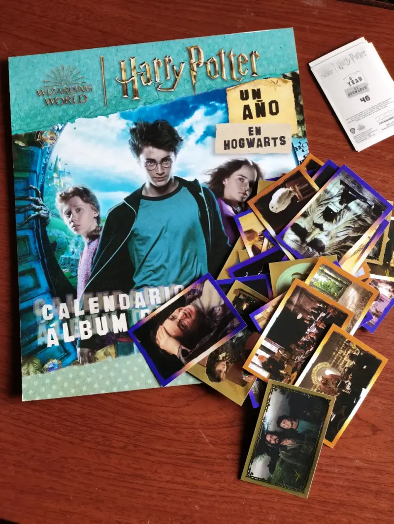 Álbum de Calendario Harry Potter Un Año en Hogwarts - 1