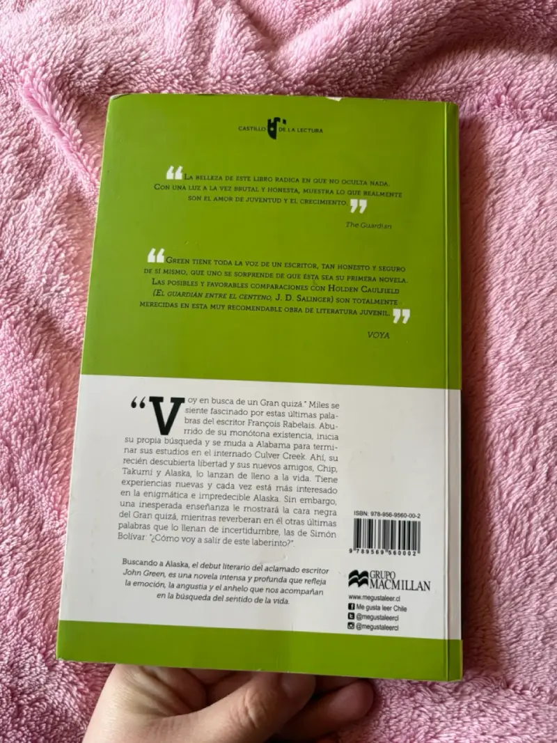 Libro 'Buscando a Alaska' de John Green - 3