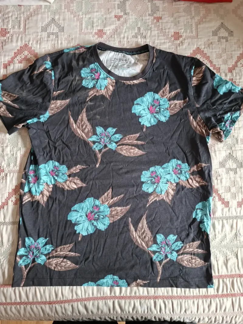 Poleras estampadas florales para hombre - 1