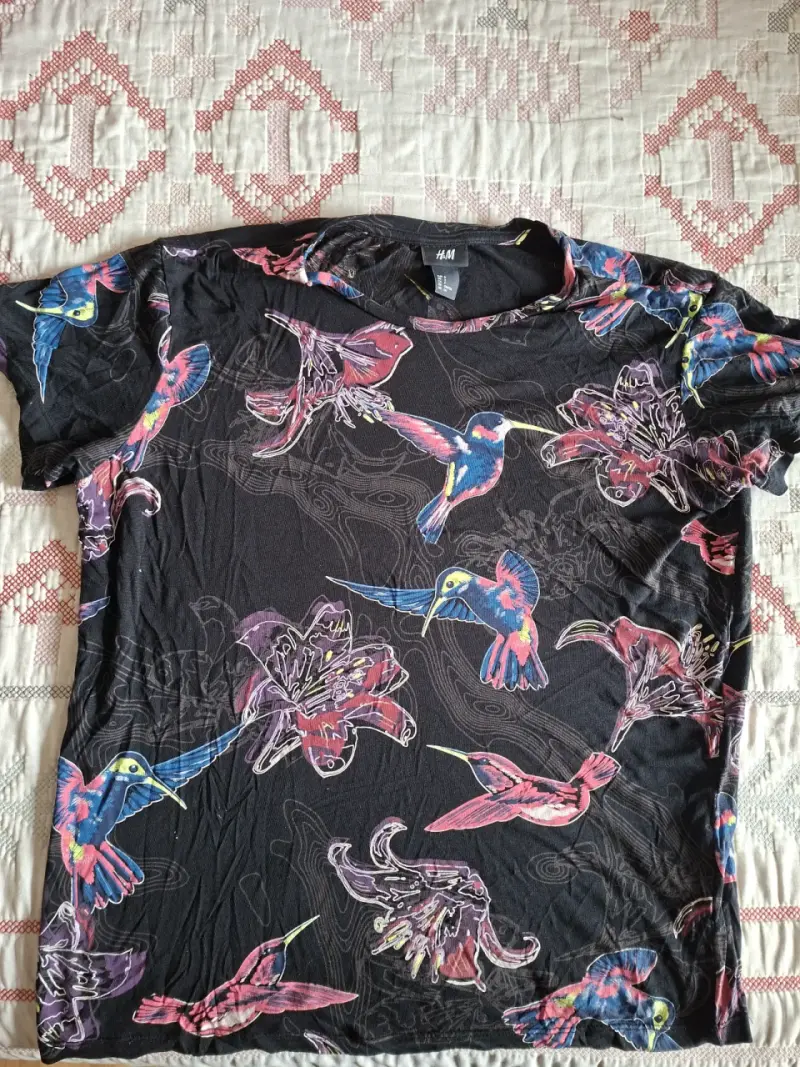 Poleras estampadas florales para hombre - 2