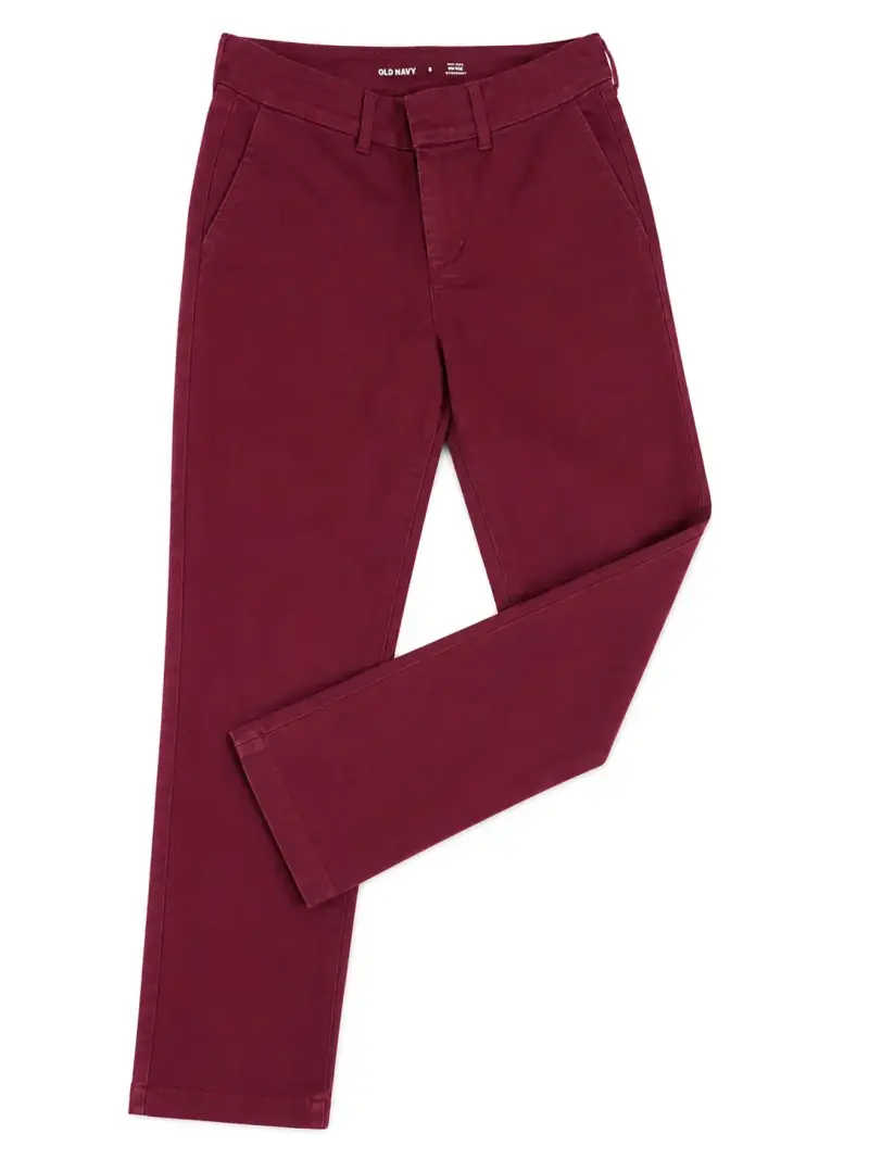 Pantalón burdeos Old Navy para mujer