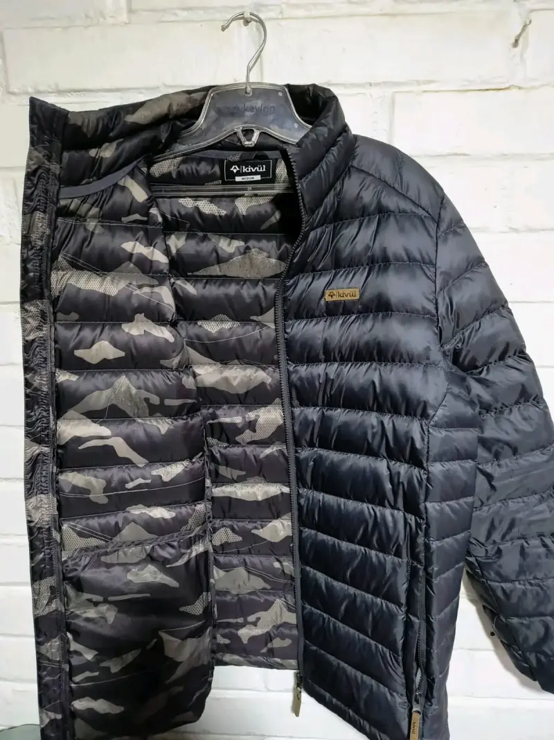 Chaqueta de Plumas Negra Kivu 600 Down talla M - 2