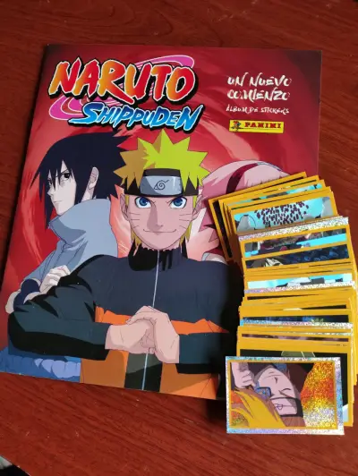 Álbum de stickers Naruto Shippuden Panini - miniatura 1