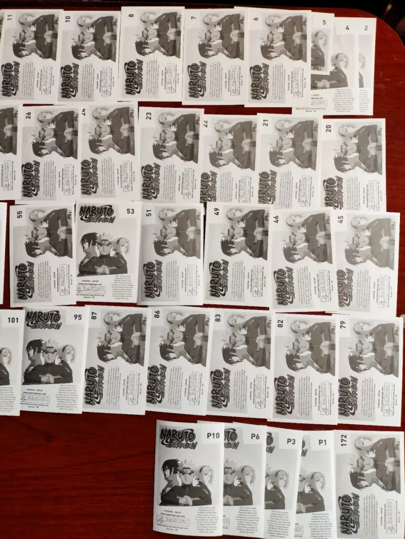 Álbum de stickers Naruto Shippuden Panini - 3