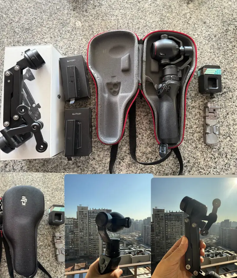 Cámara DJI Osmo con accesorios  + gimbal - 5