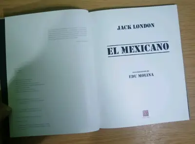 Libro 'El Mexicano' de Jack London con ilustraciones - miniatura 3
