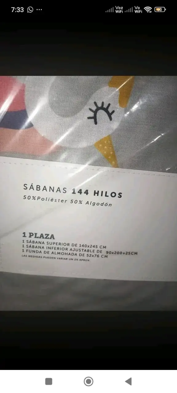 Juego de sábanas infantiles 1 plaza 144 hilos - 3
