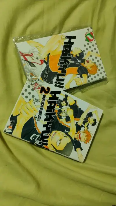 Mangas Haikyuu!! Volúmenes 1 y 2 - miniatura 1