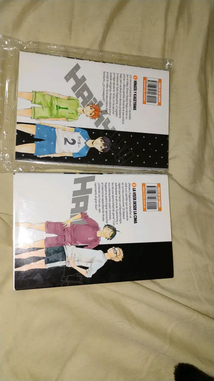 Mangas Haikyuu!! Volúmenes 1 y 2 - 3