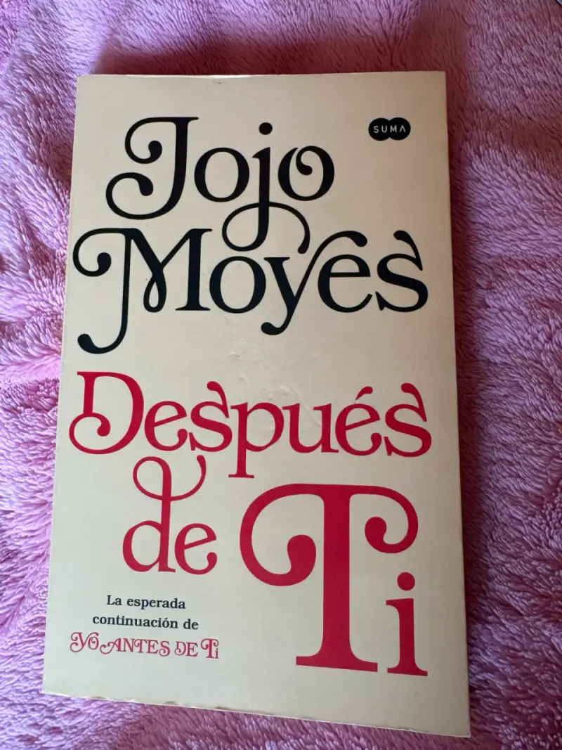 Libro 'Después de Ti' de Jojo Moyes