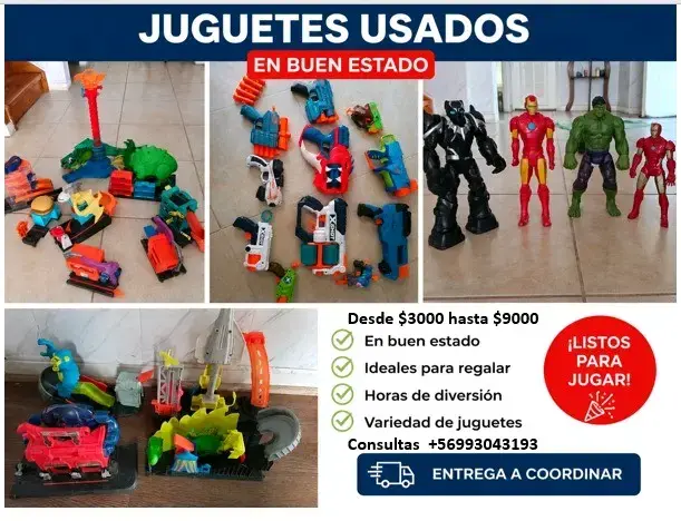 Lote de juguetes usados en buen estado - 1